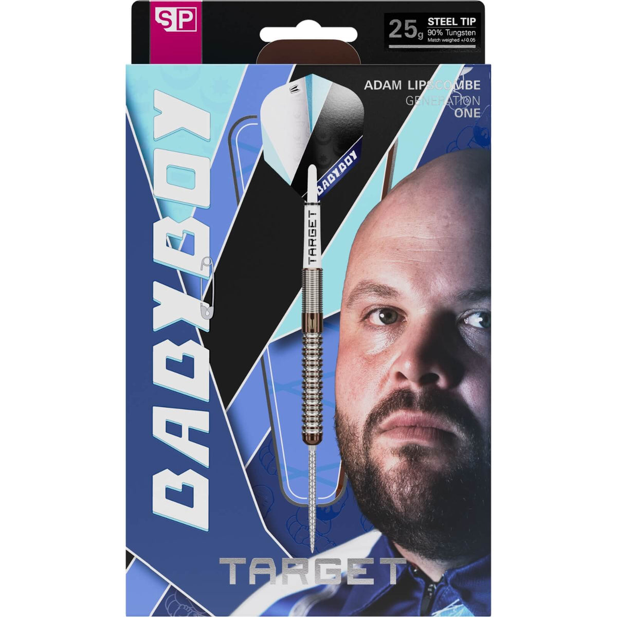 Target - Adam Lipscombe Darts - Swiss Point - 90% Tungsten - 25g
