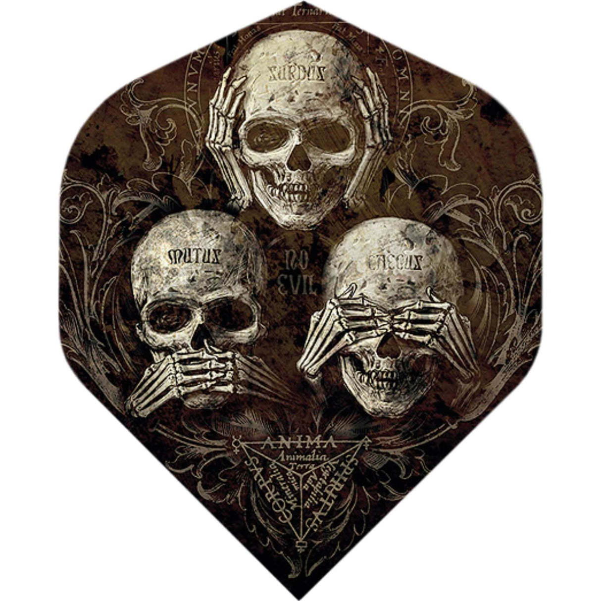 Designa - Alchemy - Big Wing Dart Flights - No Evil