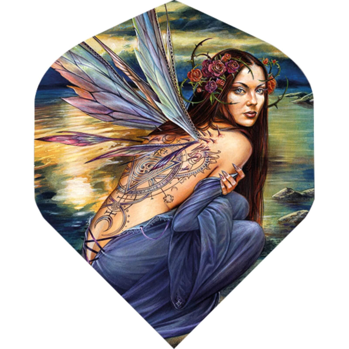 Designa - Alchemy - Big Wing Dart Flights - Sylundine