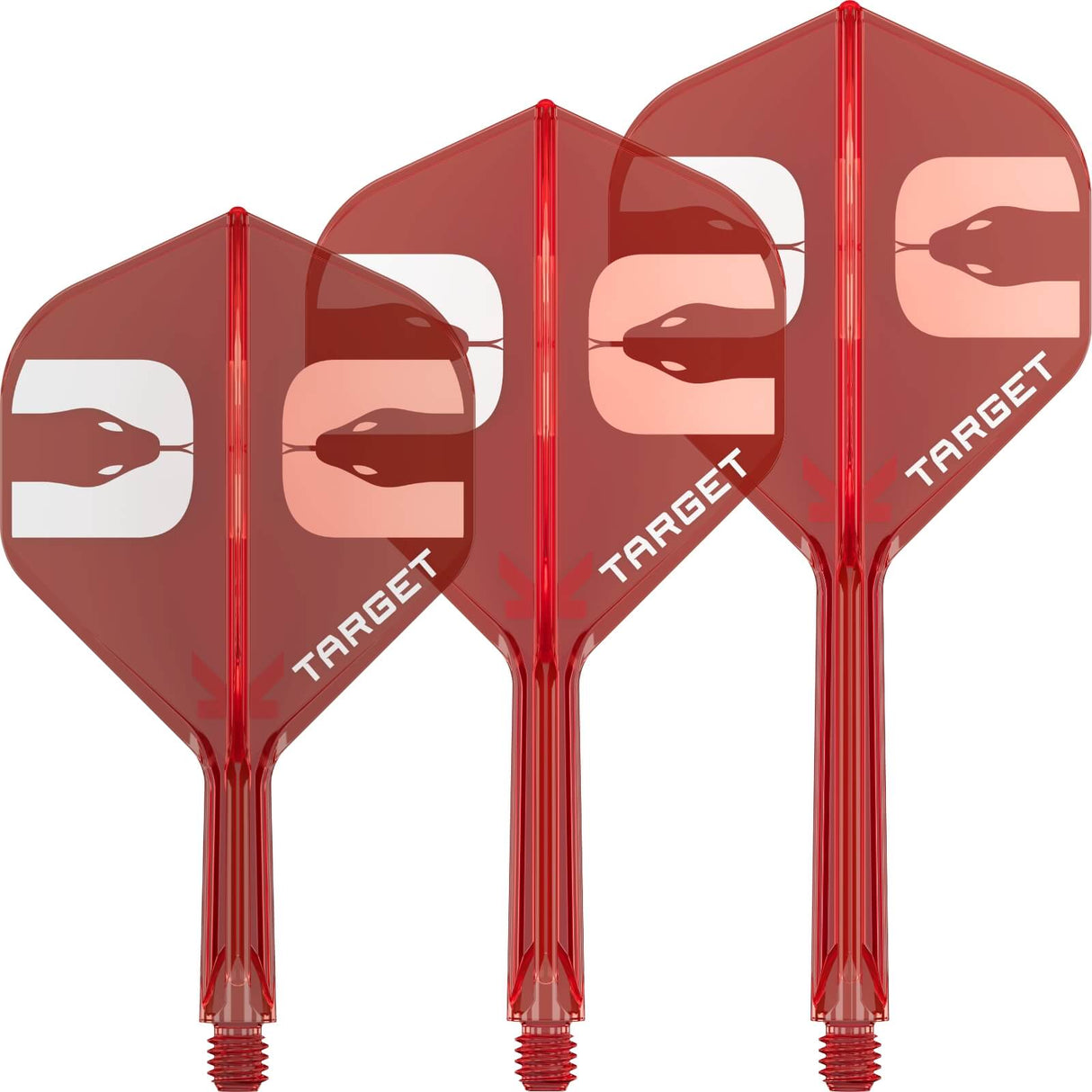 Target - K-Flex The Asp - No2 Big Wing Dart Flights - Integrated Flight & Shaft System