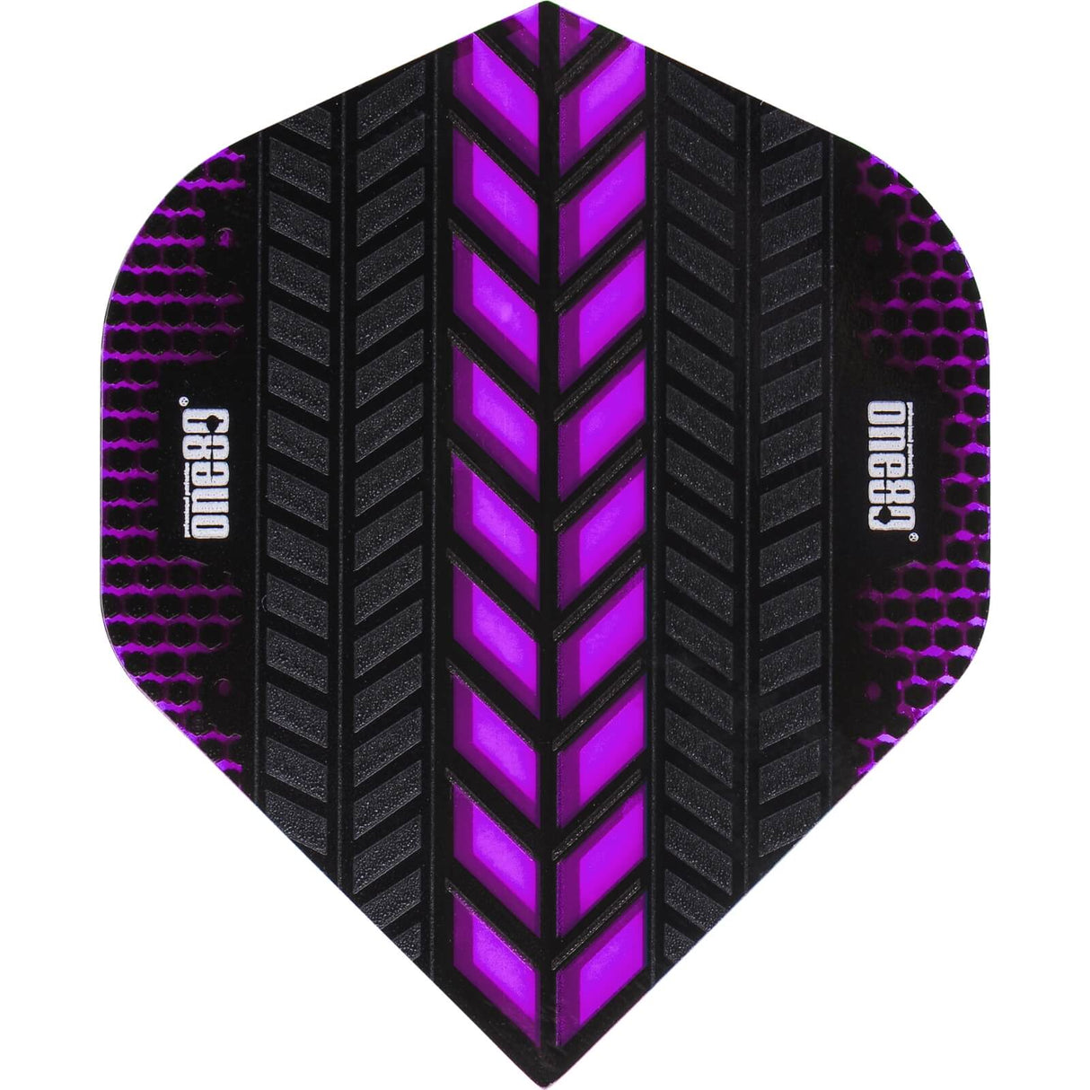 One80 - Axis - Big Wing Dart Flights - Purple