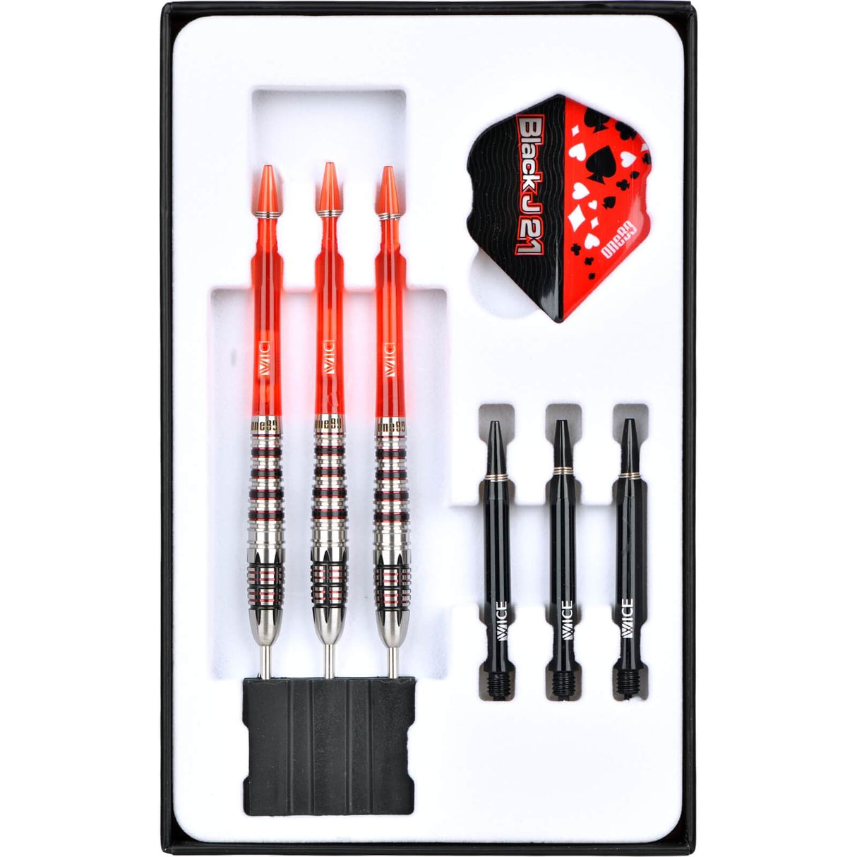 One80 - Black J21 04 Darts - 90% Tungsten - 21g 23g 25g -