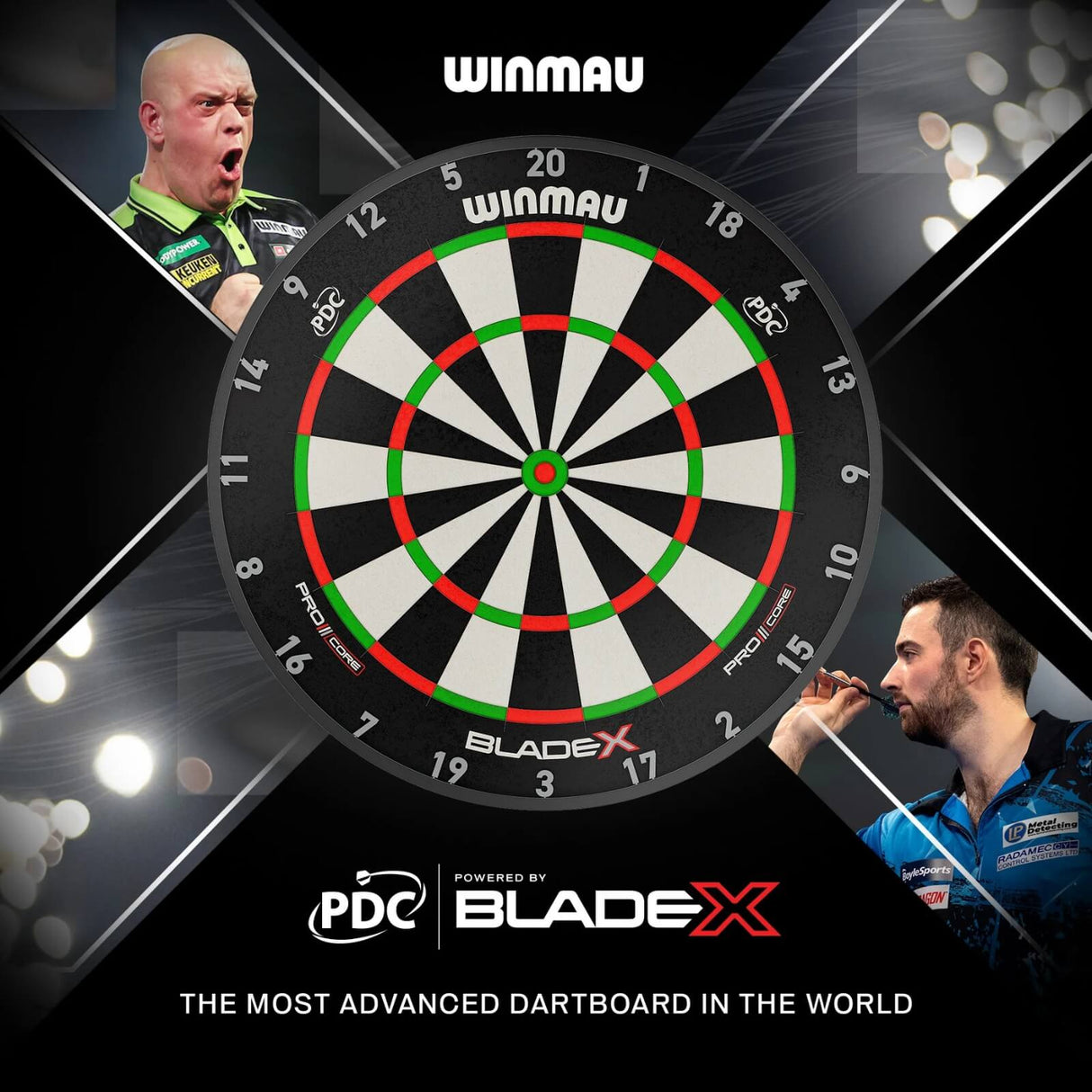 Winmau - Blade X - Official PDC Dartboard -