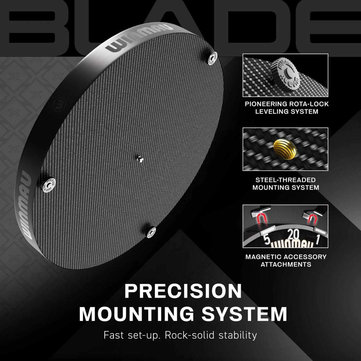Winmau - Blade X - Official PDC Dartboard -