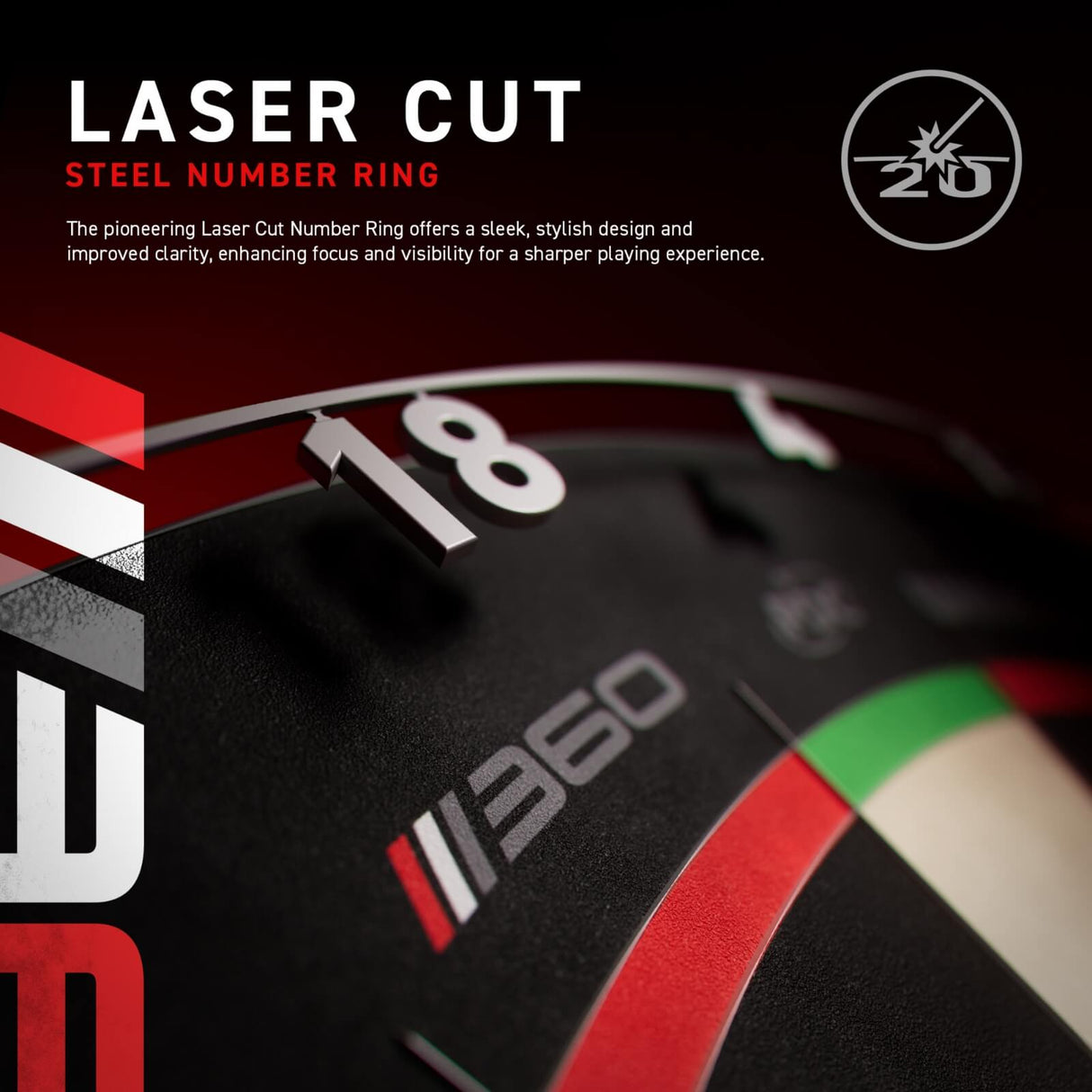 Winmau - Blade 360 Triple Core Dartboard -