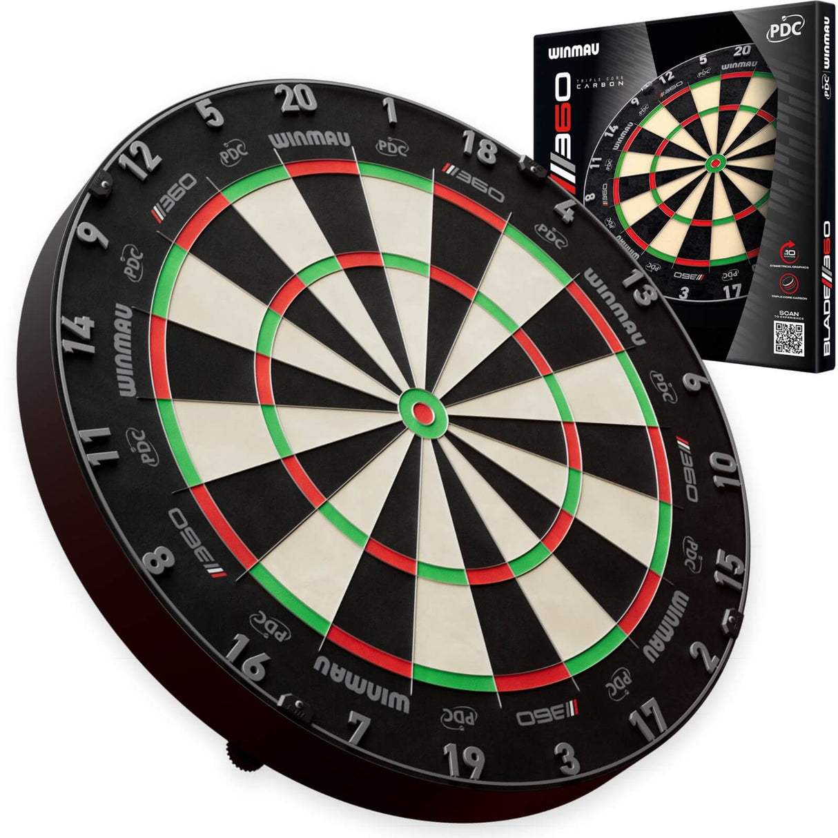 Winmau - Blade 360 Triple Core Dartboard -