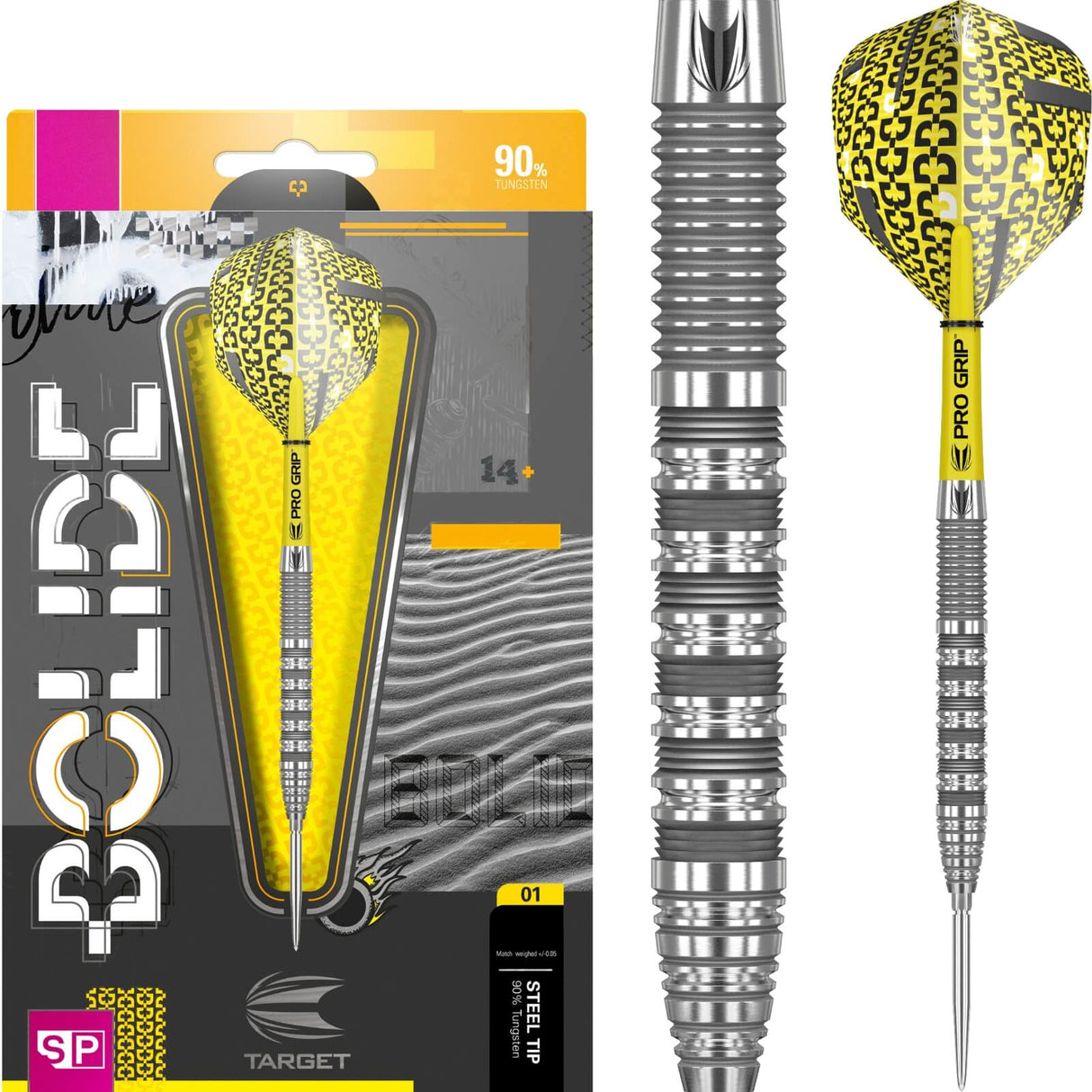 Target - Bolide 01 Darts - Swiss Point - 90% Tungsten - 21g 23g 25g -