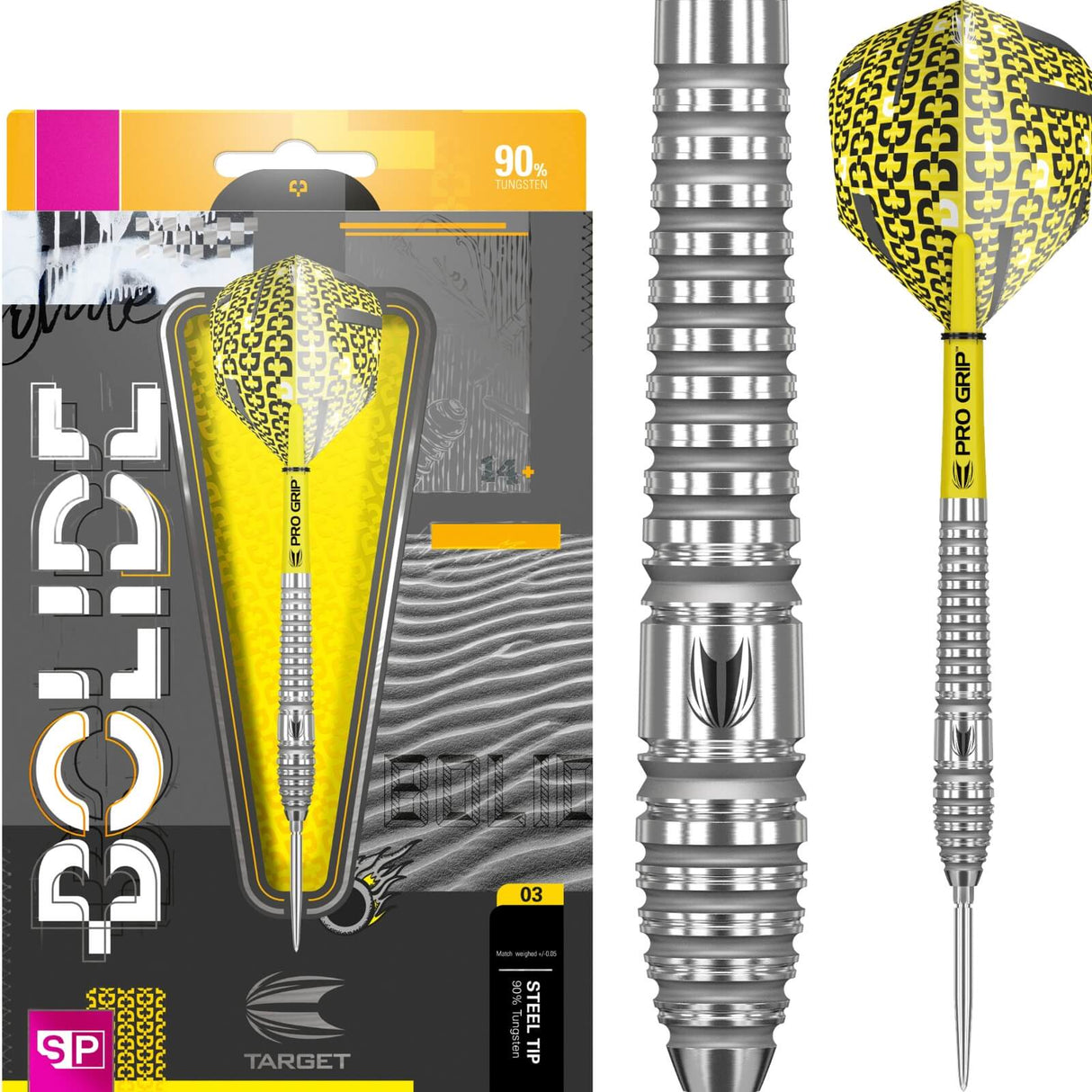 Target - Bolide 03 Darts - Swiss Point - 90% Tungsten - 22g 24g 26g -