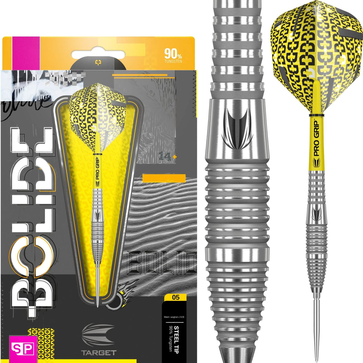 Target - Bolide 05 Darts - Swiss Point - 90% Tungsten - 22g 24g -