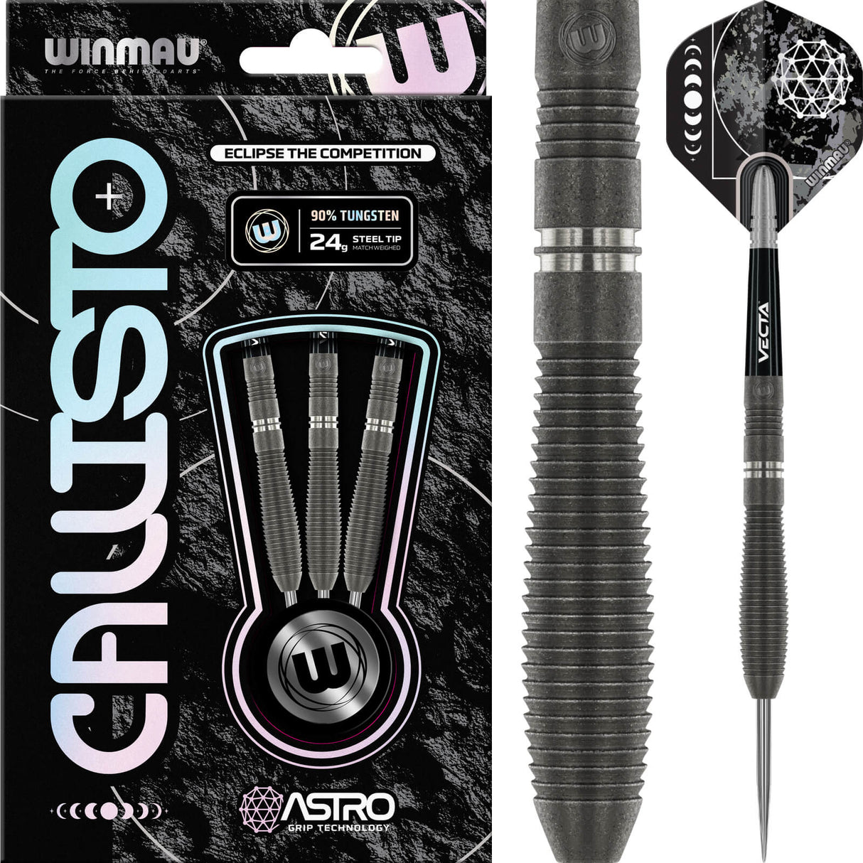 Winmau - Callisto 2 Darts - 90% Tungsten - 23g 24g 25g -