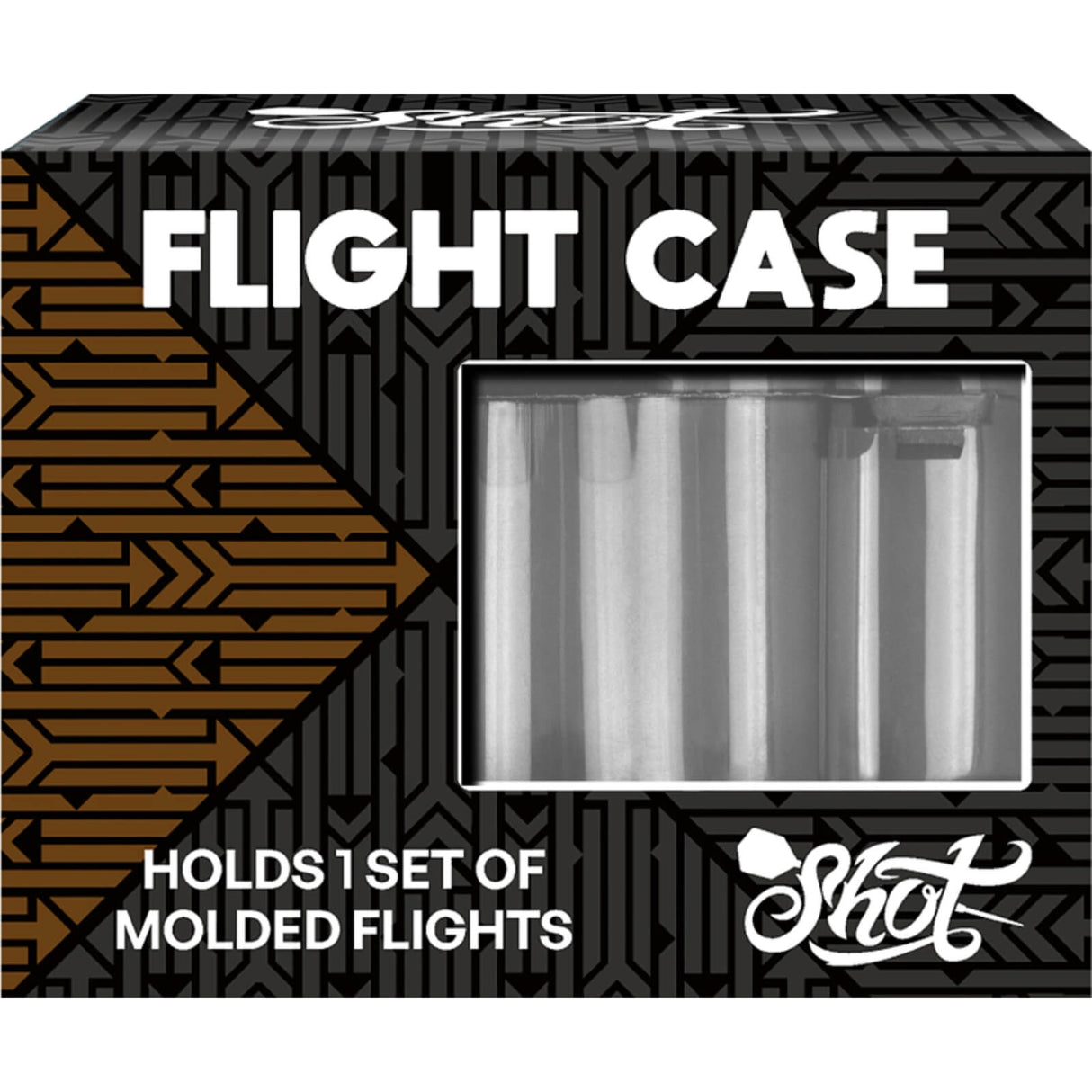 Shot - Moulded Dart Flight Case -