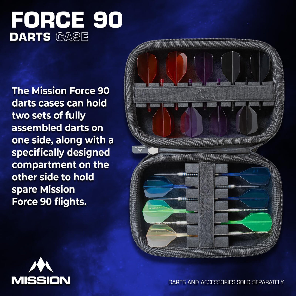 Mission - Force 90 Darts Case -