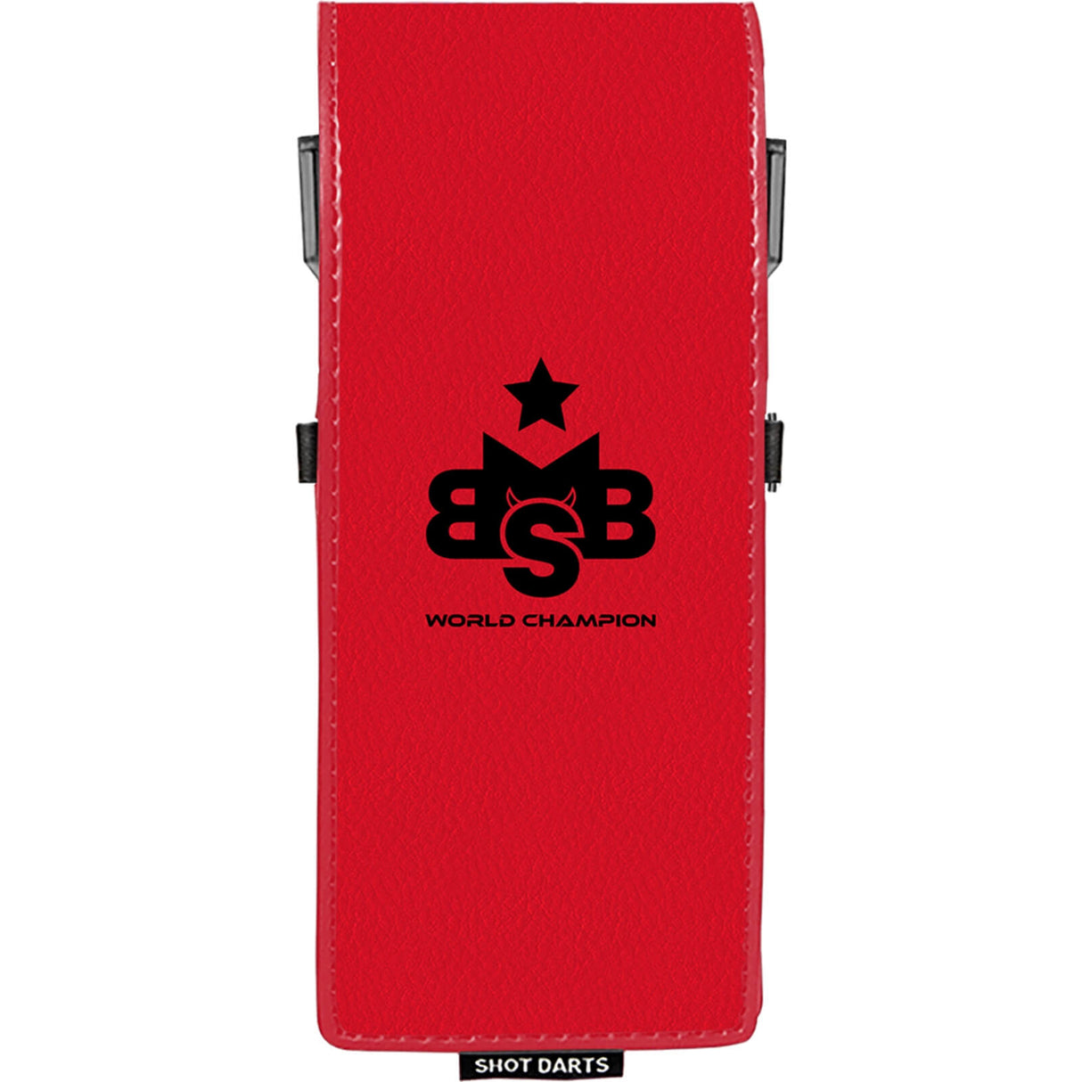Shot - Michael Smith - Drop In Dart Cases - Red