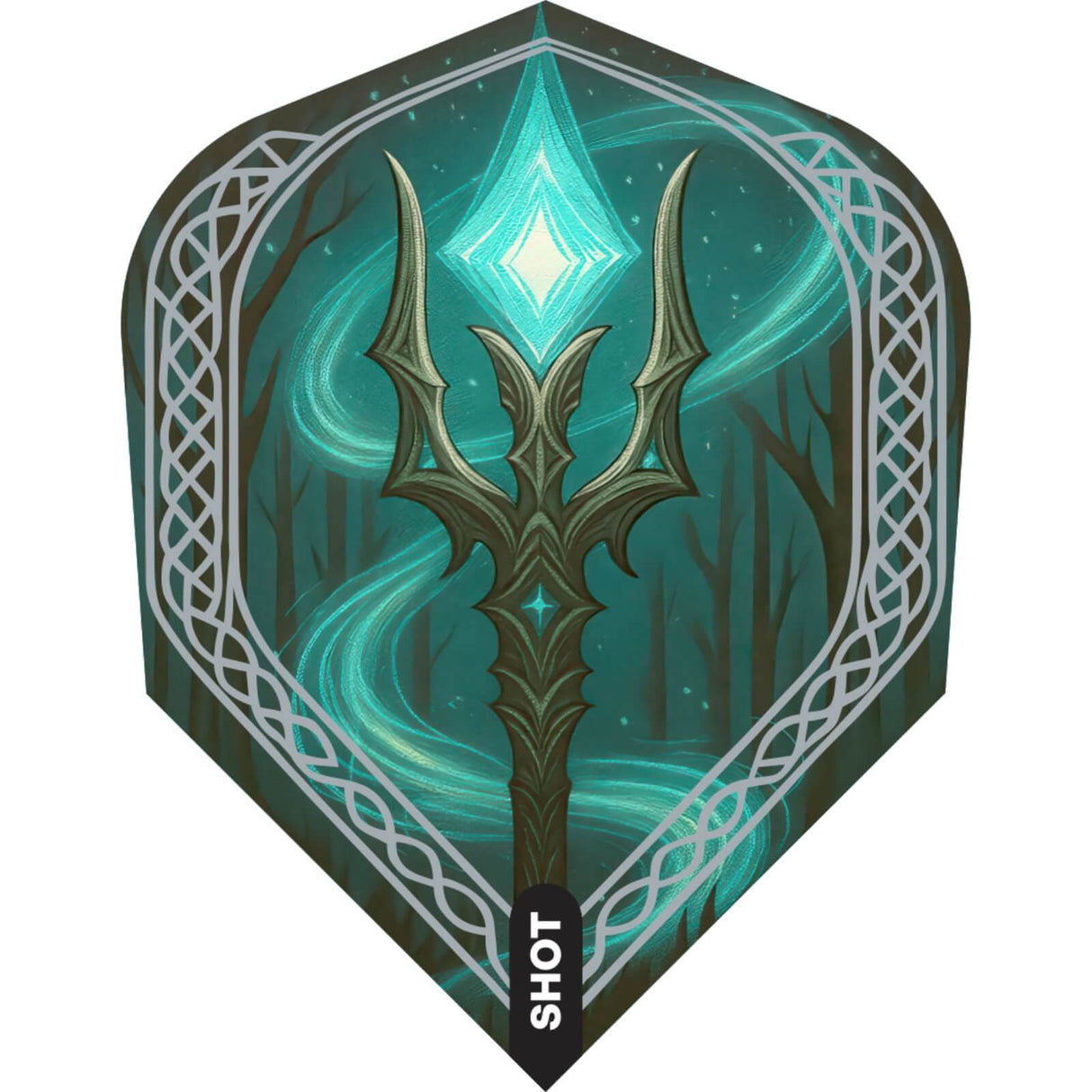 Shot - Celt Merlin & Ohnyalei - Standard Dart Flights - Green