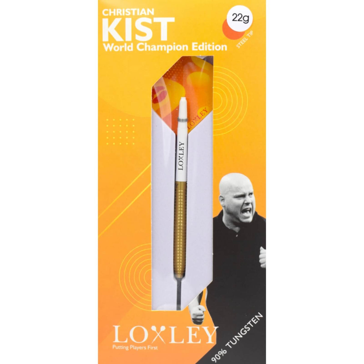 Loxley - Christian Kist WC Edition Darts - 90% Tungsten - 22g 24g -