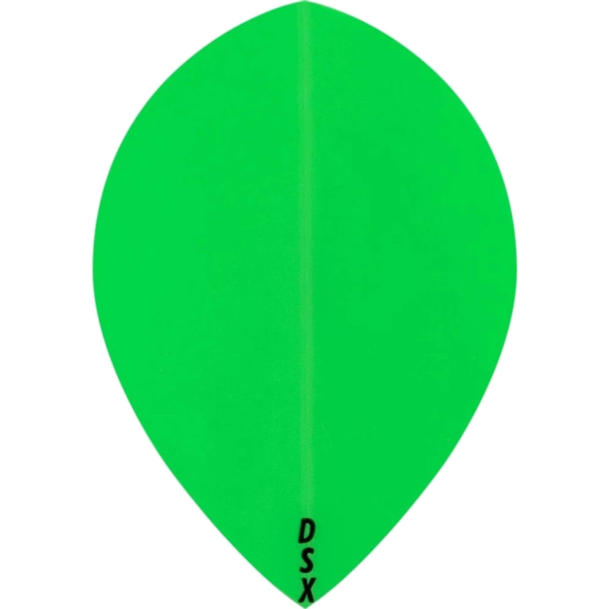 Designa - DSX Plain Colour - Pear Dart Flights - Green