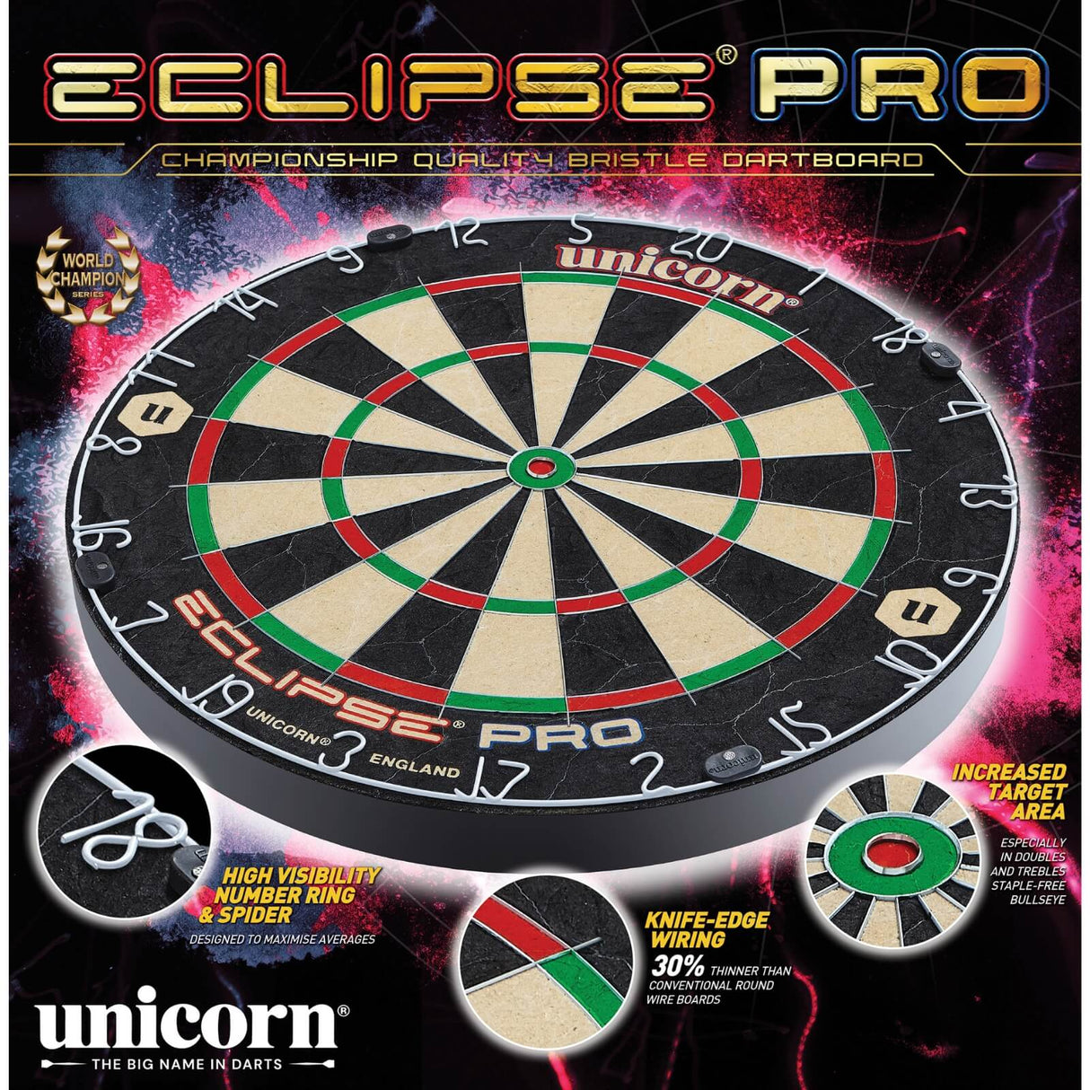 Unicorn - Eclipse Pro Dartboard -