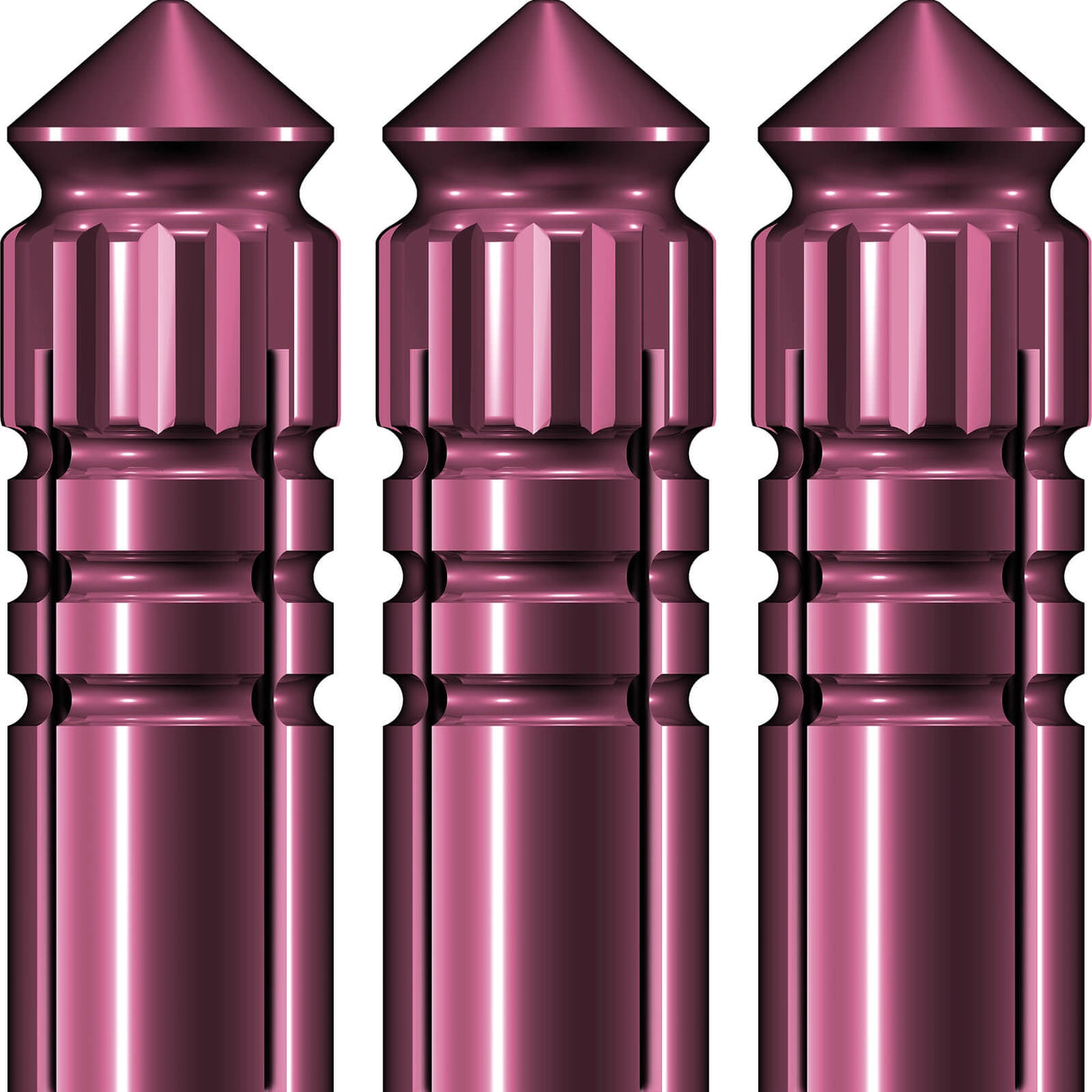 Mission - F-Protect Anodised Alloy Flight Protectors - Pink