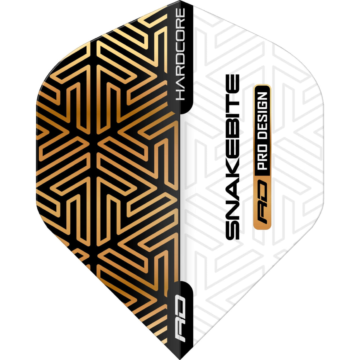 Red Dragon - Peter Wright Bronze Hardcore - Big Wing Dart Flights - F6873