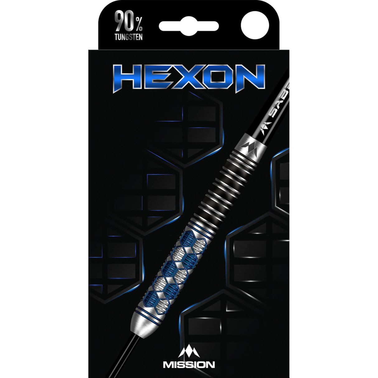 Mission - Hexon Darts - 90% Tungsten - 21g 23g 25g -