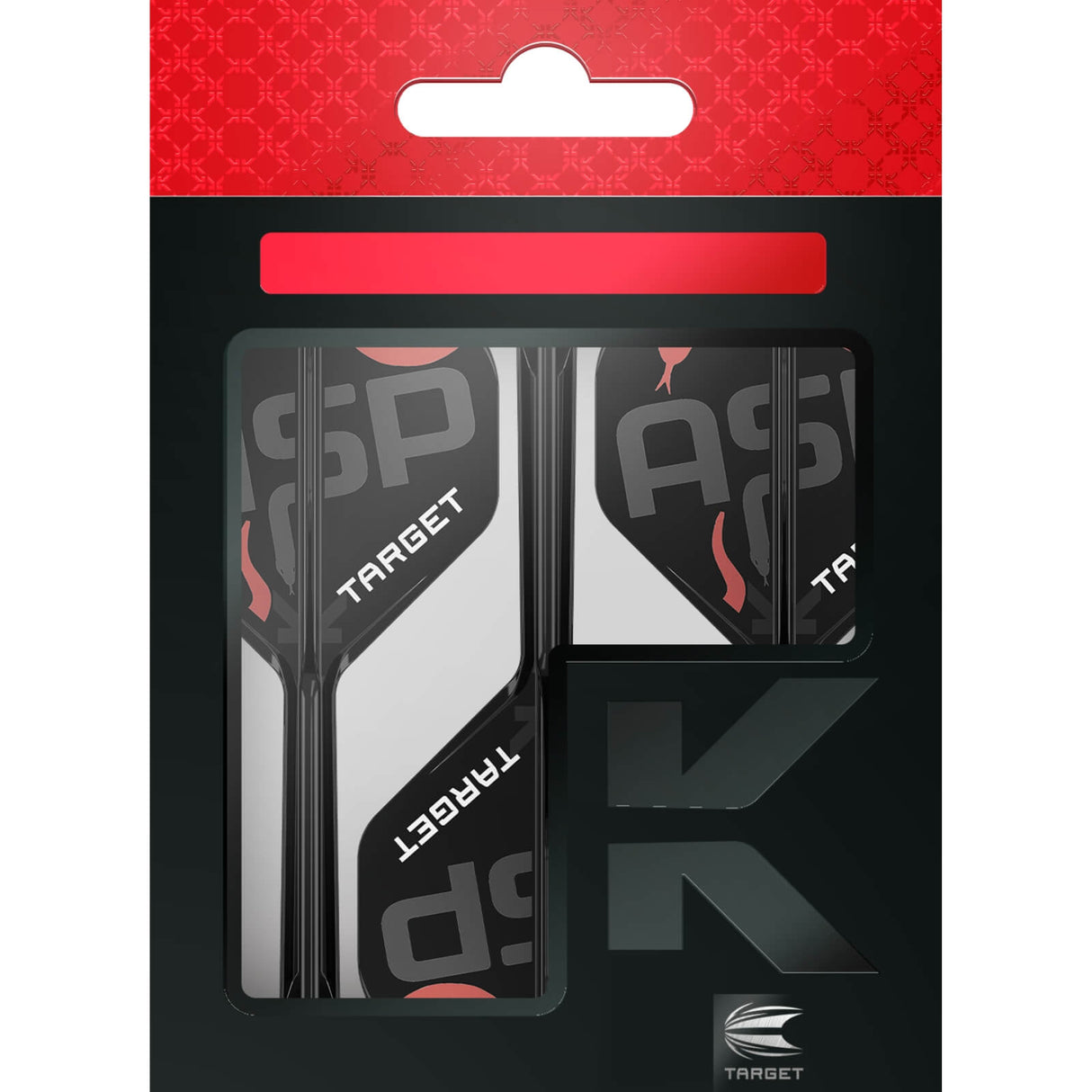 Target - K-Flex Nathan Aspinall - Big Wing Dart Flights - Integrated Flight & Shaft System -