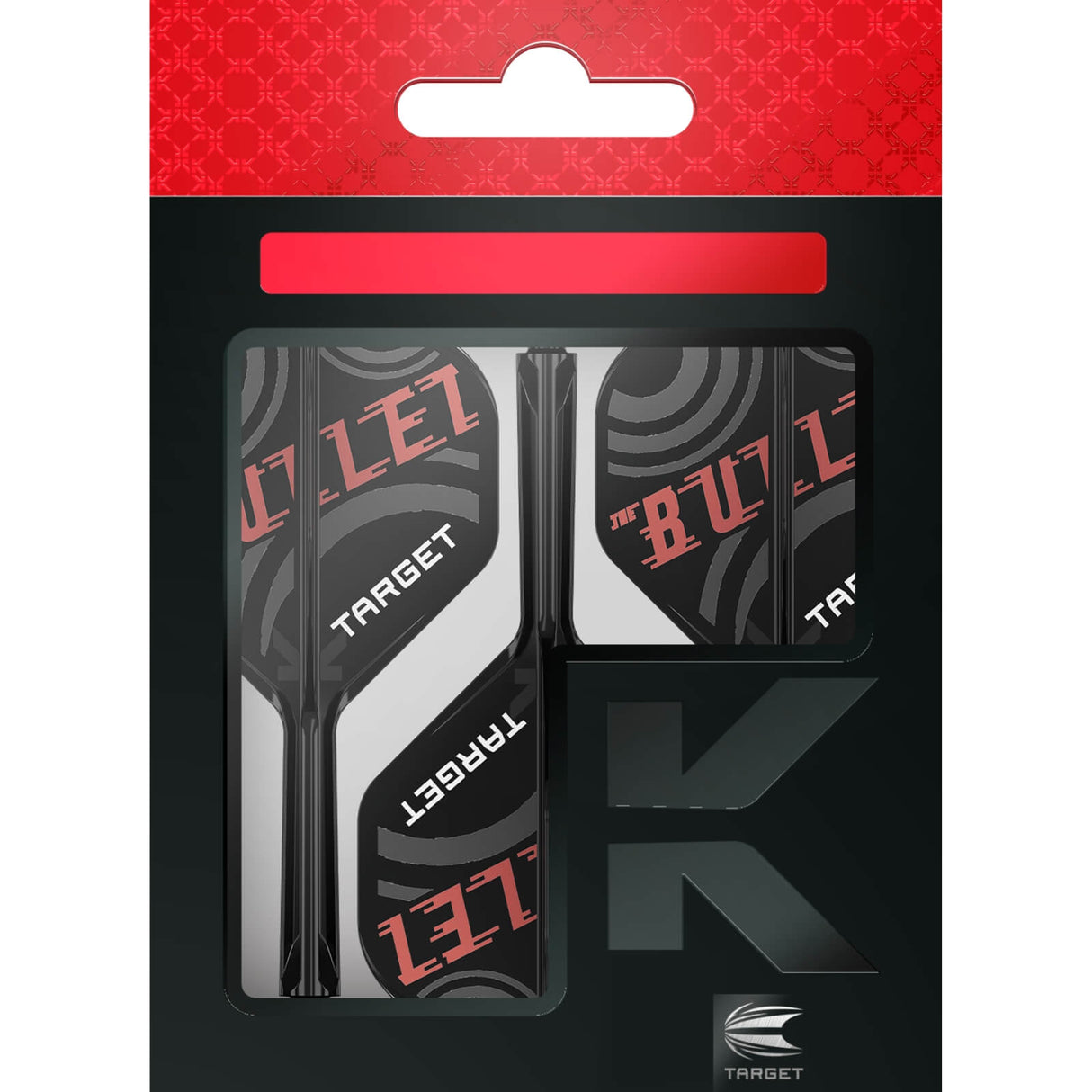 Target - K-Flex Stephen Bunting - Big Wing Dart Flights - Integrated Flight & Shaft System -