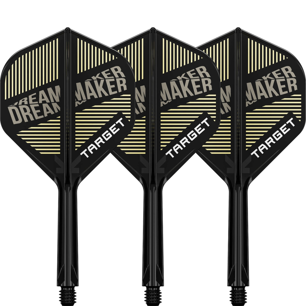 Target - K-Flex Dimitri Van Den Bergh - Big Wing Dart Flights - Integrated Flight & Shaft System -