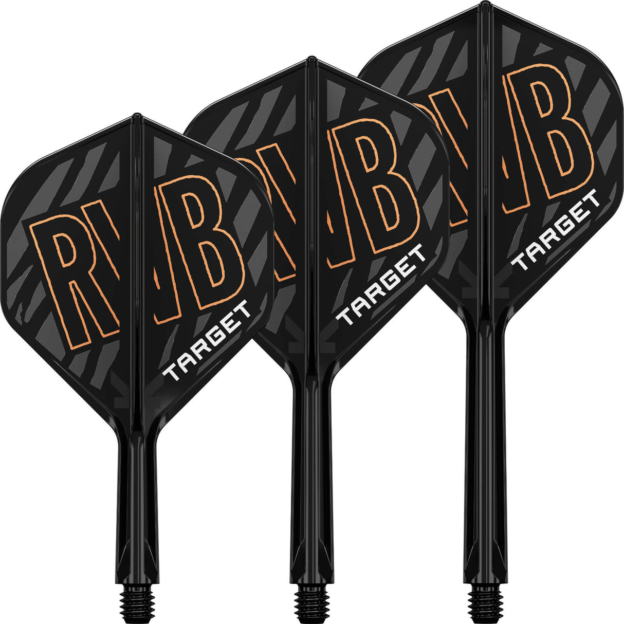 Target - K-Flex Raymond Van Barneveld - Big Wing Dart Flights - Integrated Flight & Shaft System -
