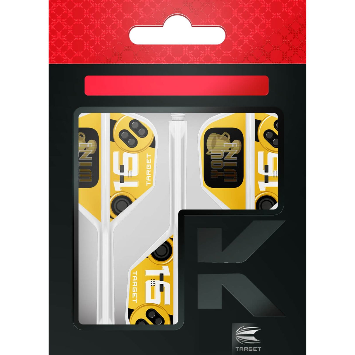 Target - K-Flex You Win - No6 Standard Dart Flights - Integrated Flight & Shaft System -