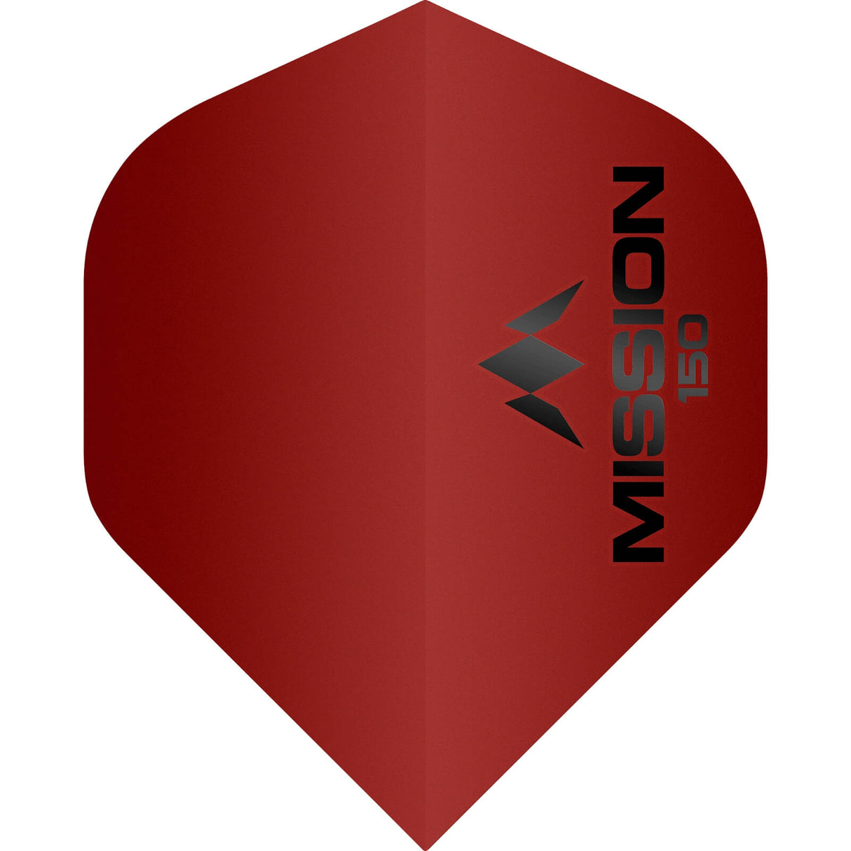 Mission - Logo 150 - Big Wing Dart Flights - Red