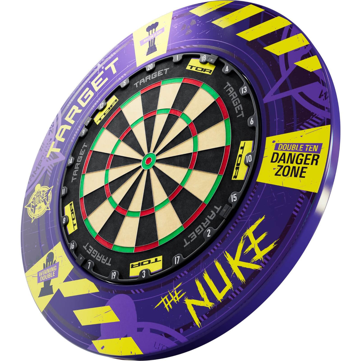 Target - Luke Littler World Champion Edition Tor Dartboard & Surround Bundle -