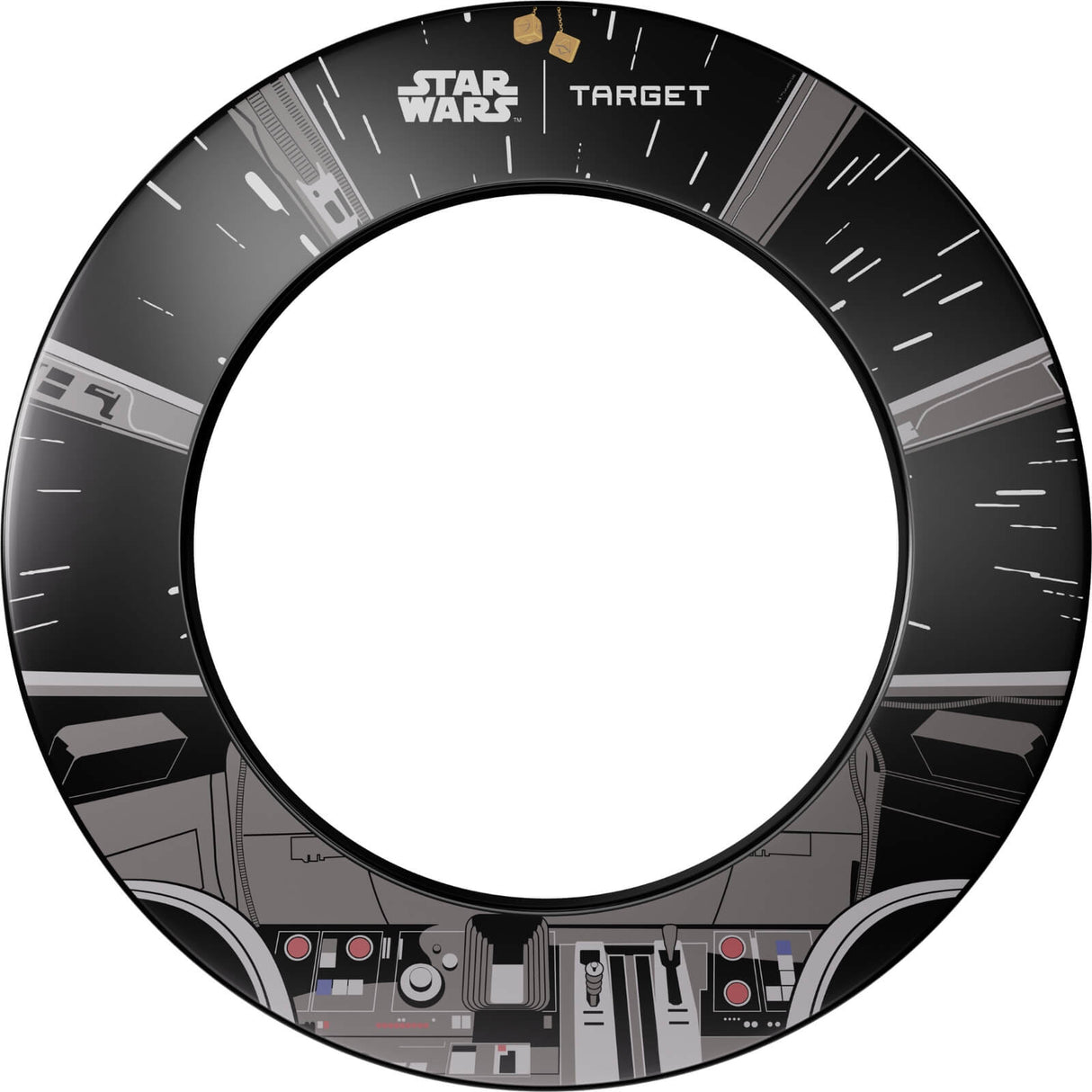 Target - Star Wars Millennium Falcon Dartboard & Surround Bundle -