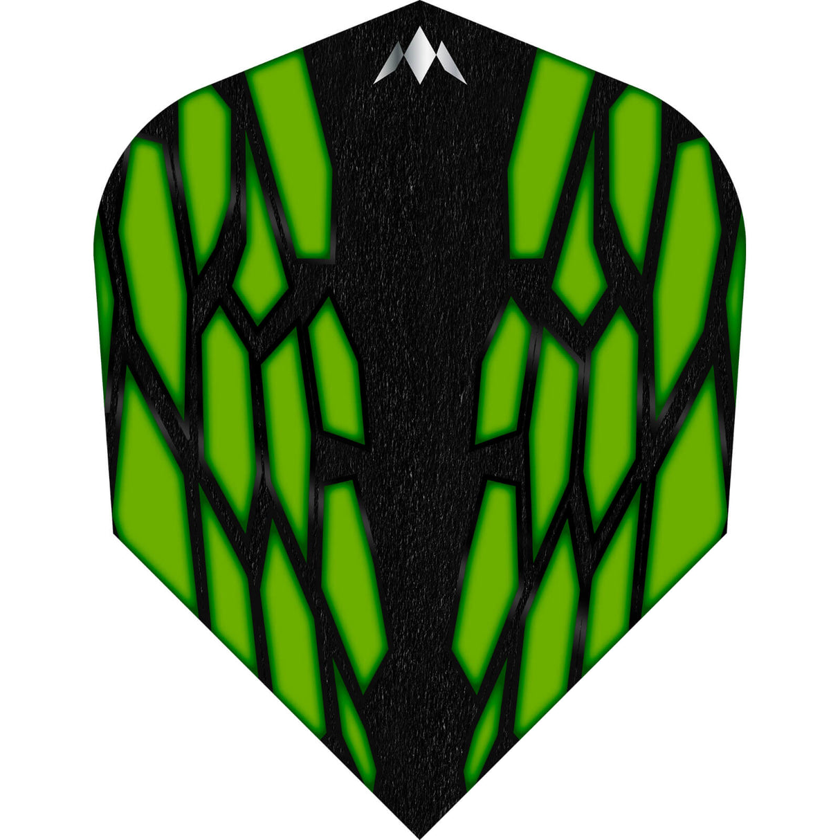 Mission - Magma - Standard Dart Flights - Green