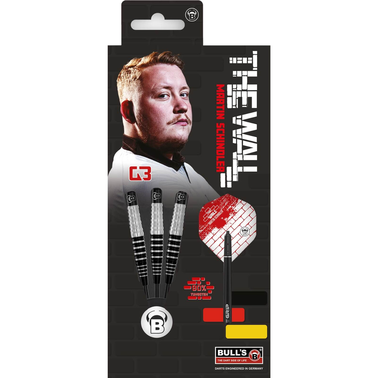 BULL'S - Martin Schindler G3 Darts - 90% Tungsten - 21g 23g 25g 27g -