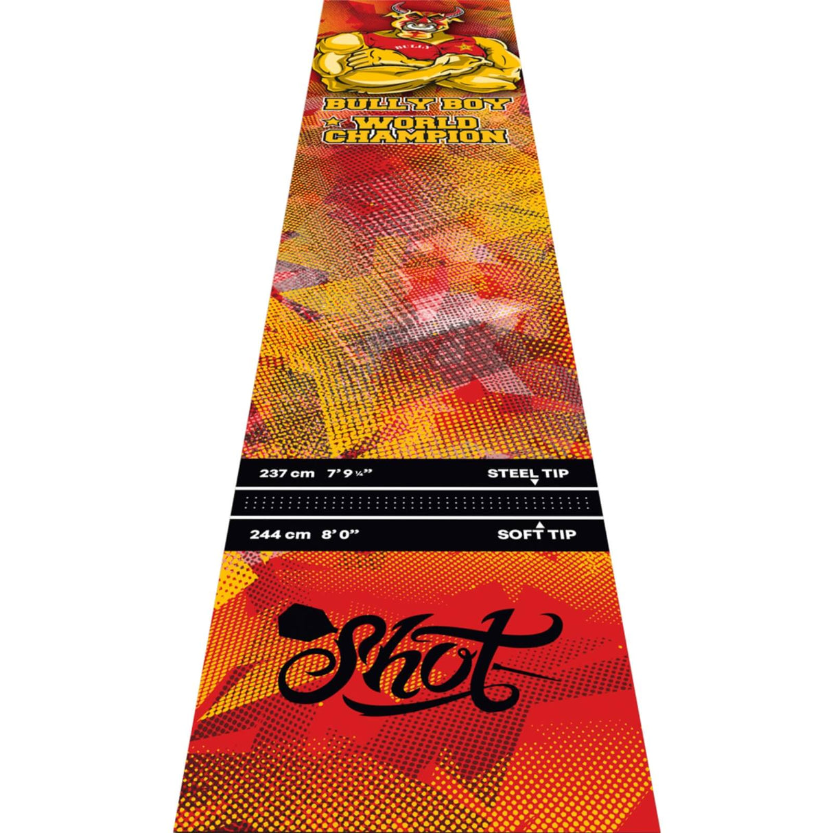 Shot - Michael Smith Bully Boy Dart Mat -