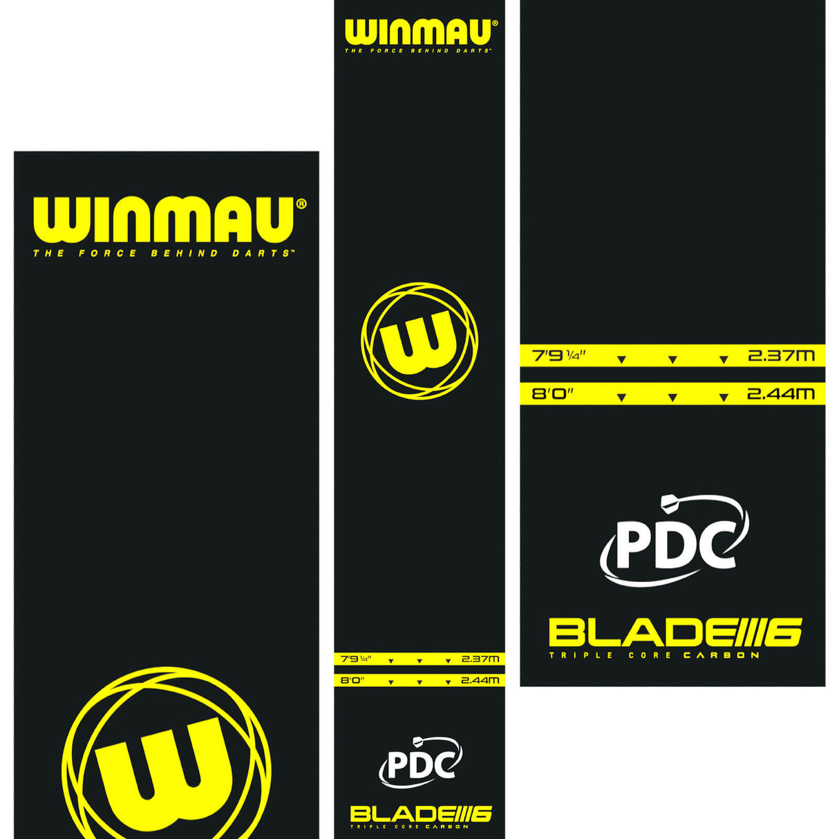 Winmau - Pro Zone Essential PVC Dart Mat -
