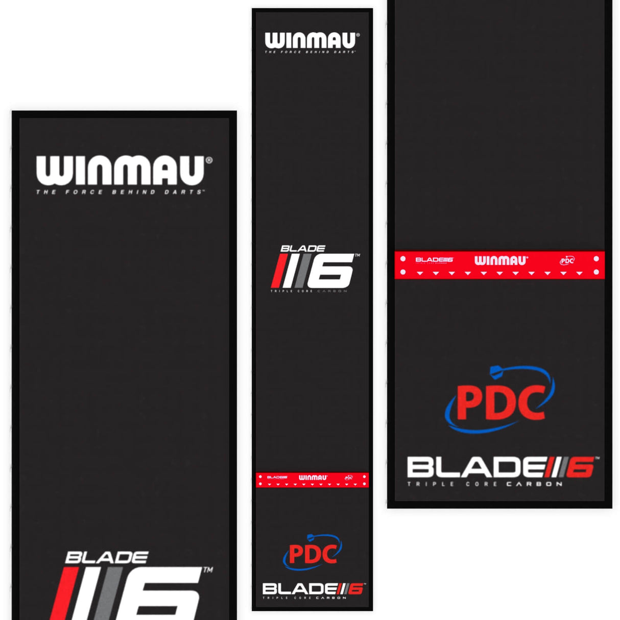 Winmau - Pro Zone Precision Blade 6 Soft Feel Dart Mat & Integrated Oche -