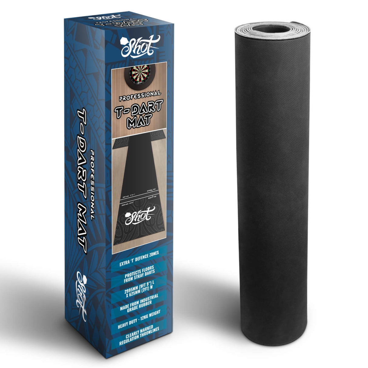 Shot - Professional T Bar Dart Mat -