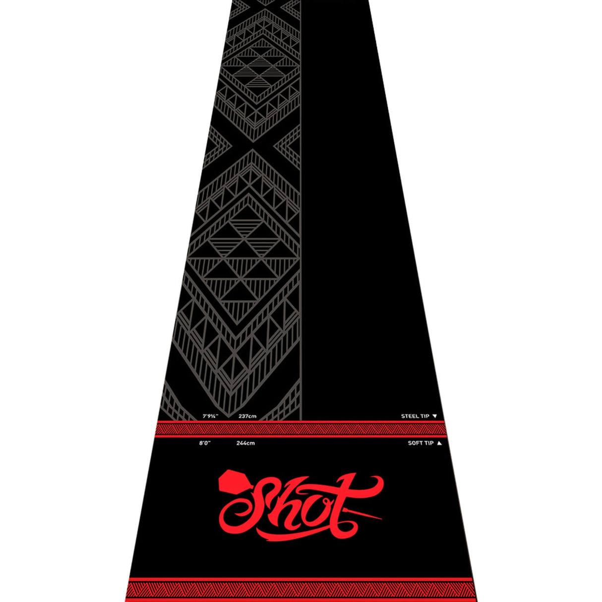Shot - Pro Carpet Dart Mat - 1m x 3m -