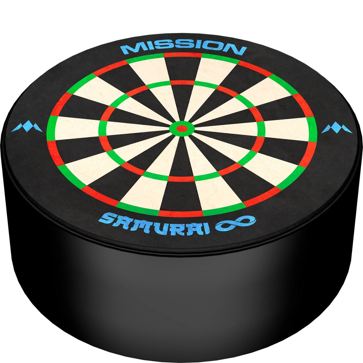 Mission - Samurai Infinity Dart Base Station - Mini Sisal Dartboard Dart Holder -