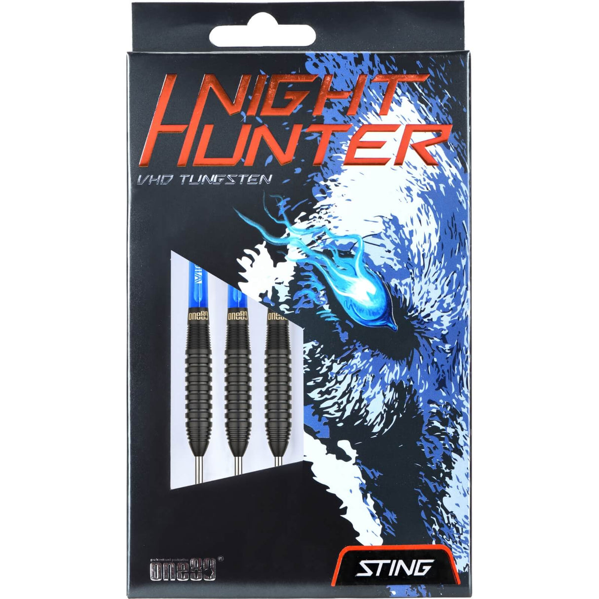 One80 - Night Hunter Sting Darts - 90% Tungsten - 22g 24g -