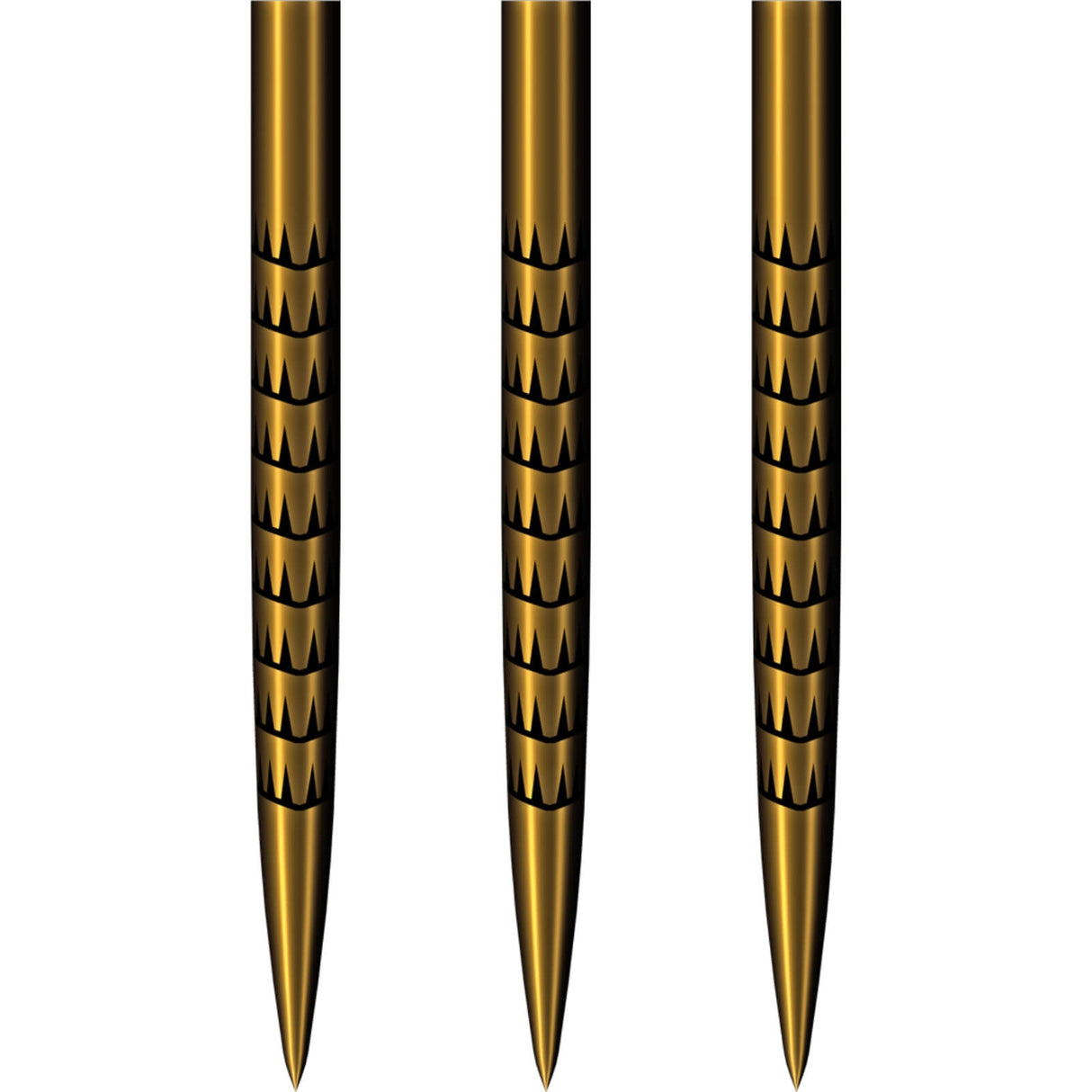 Shot - Badlands Tracks Dart Points - 32mm 35mm 38mm 45mm - Gold / 32mm