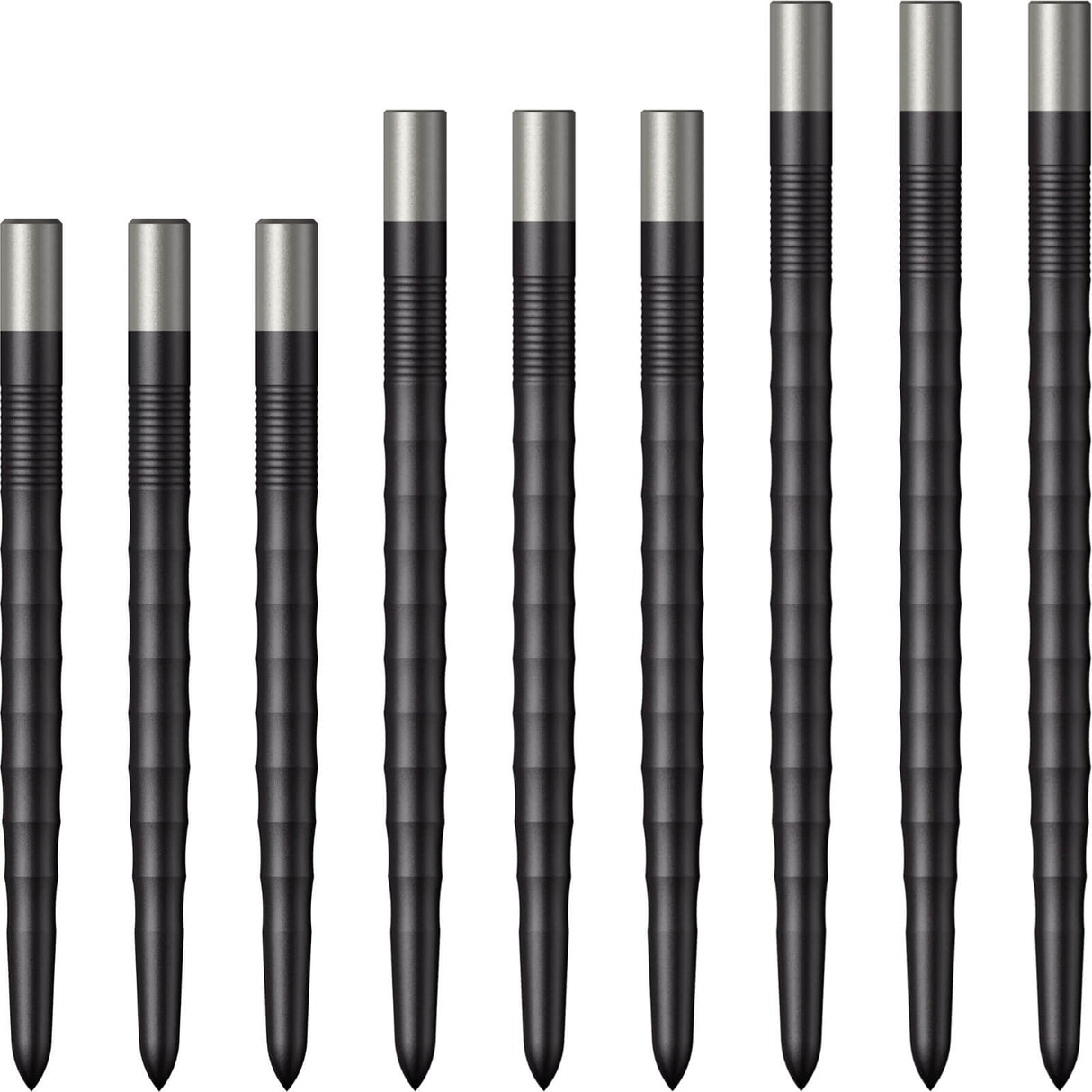 Mission - Ripple Dart Points - 32mm 36mm 40mm - 32mm / Black