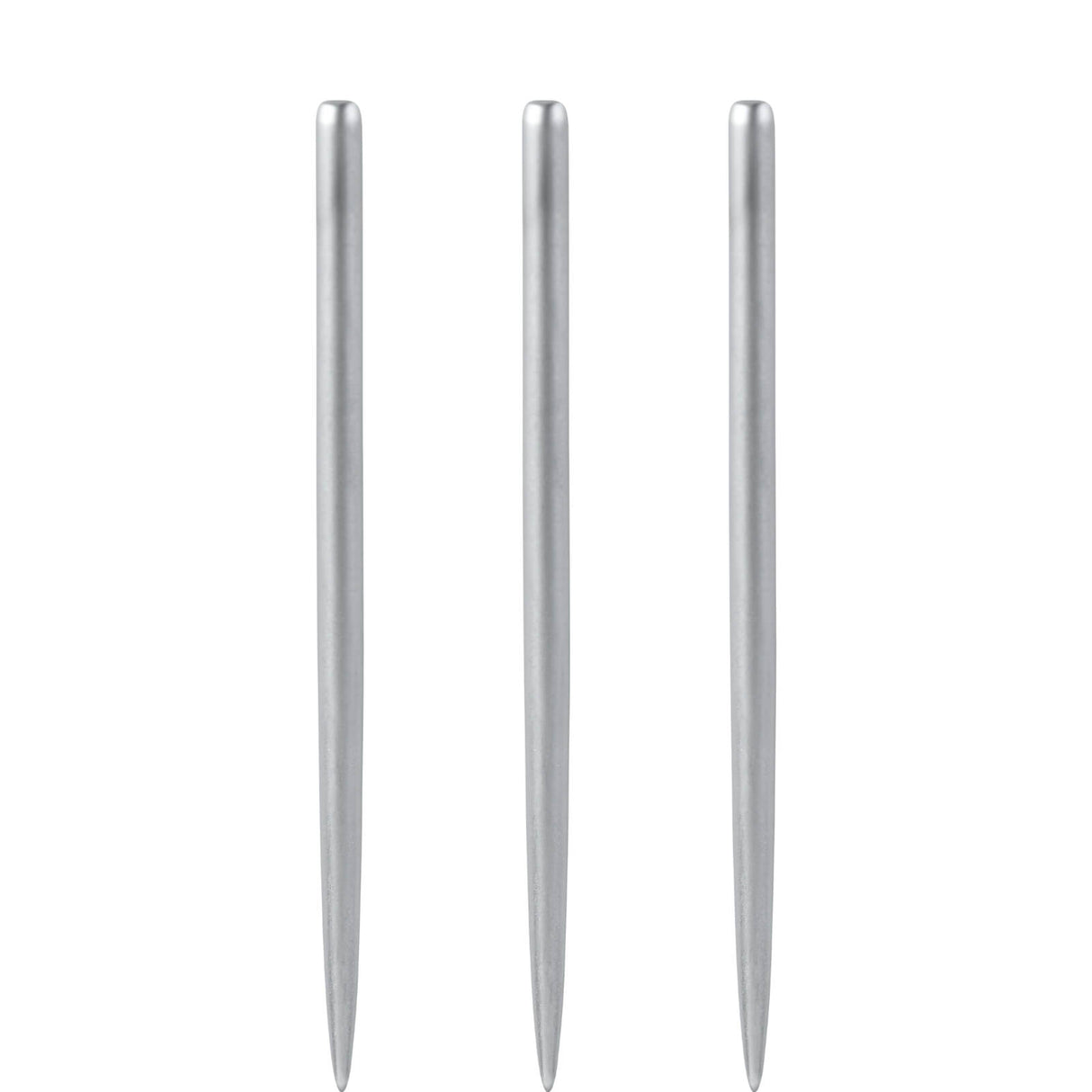 One80 - Long Taper Dart Points - Silver - 32mm 34mm 36mm 38mm 42mm 50mm 55mm - 50mm