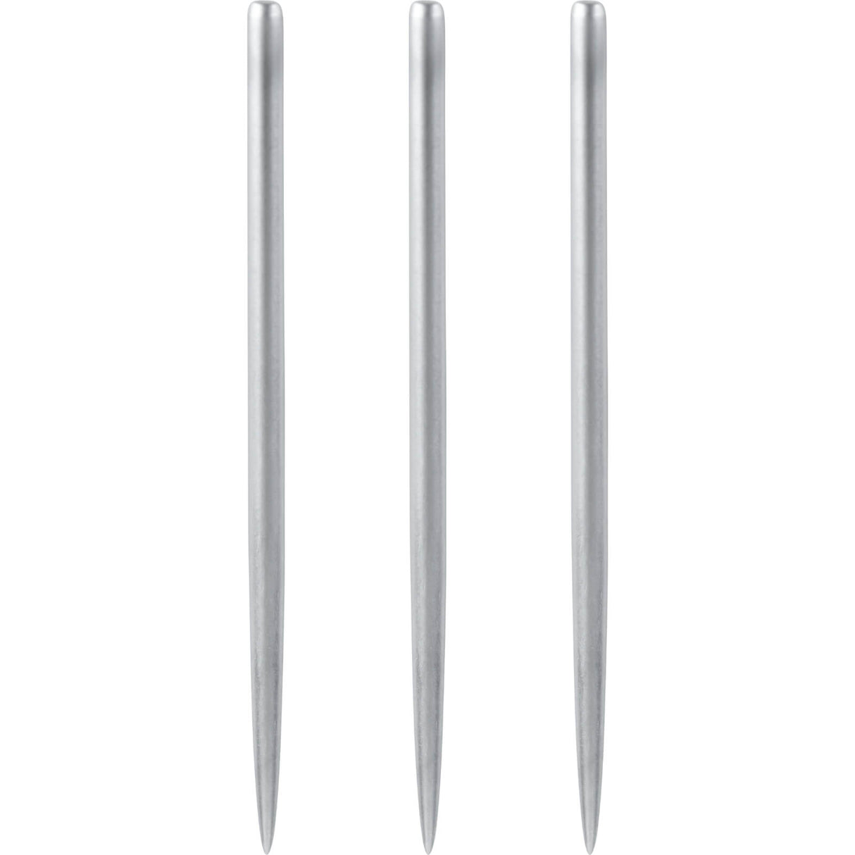 One80 - Long Taper Dart Points - Silver - 32mm 34mm 36mm 38mm 42mm 50mm 55mm - 55mm