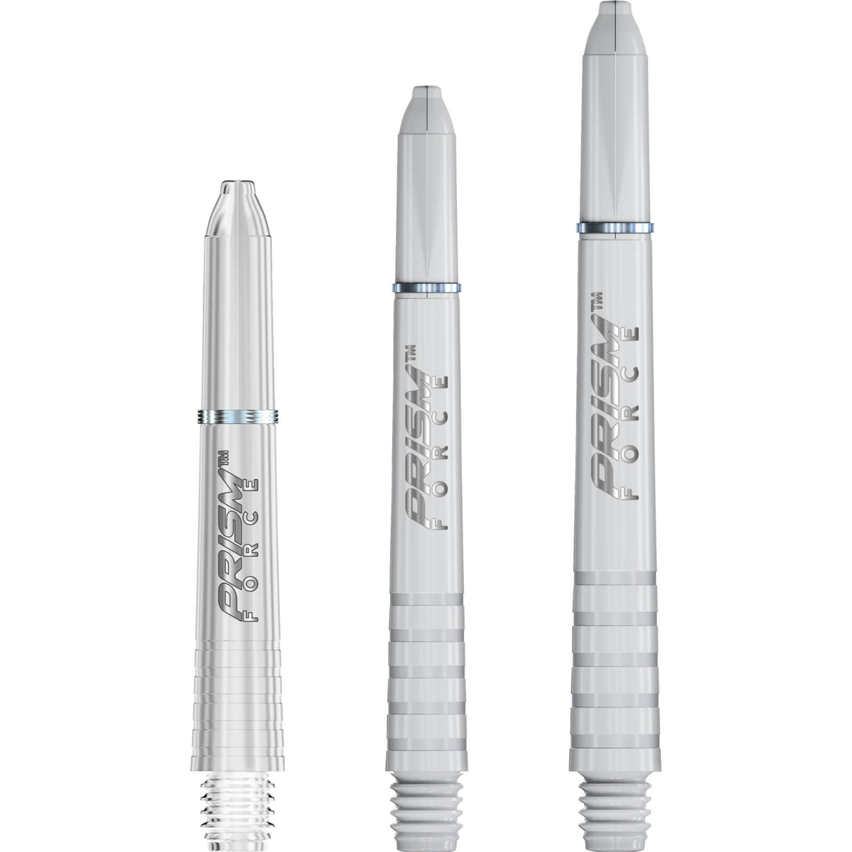 Winmau - Prism Force Polycarbonate Dart Shafts - Short (35mm) / White