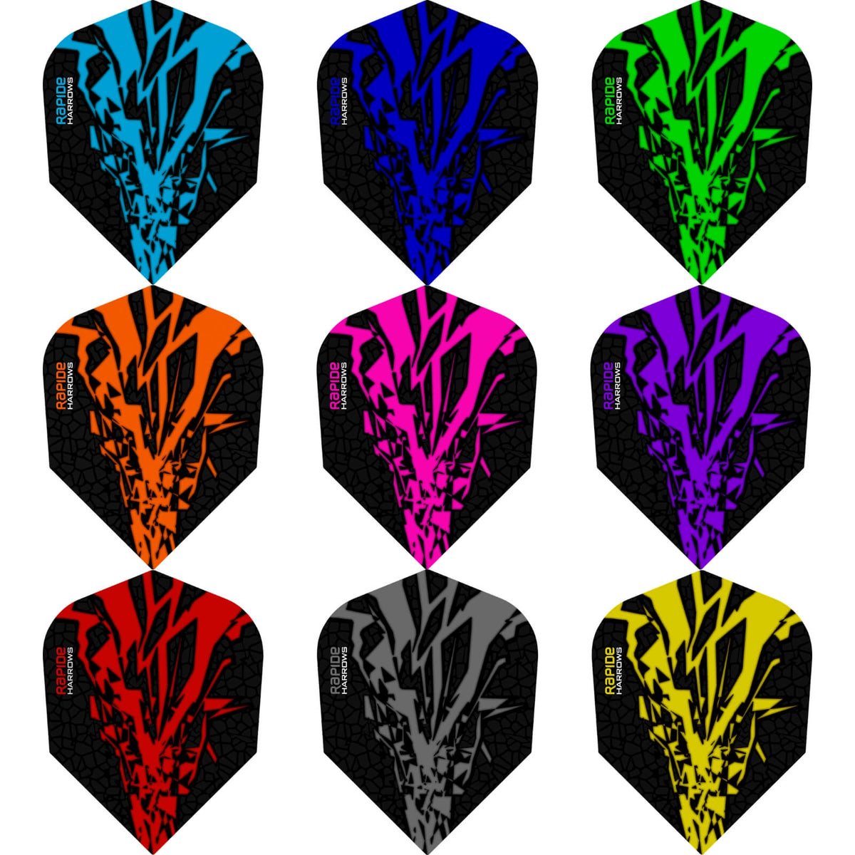 Harrows - Rapide-X - Standard Dart Flights -