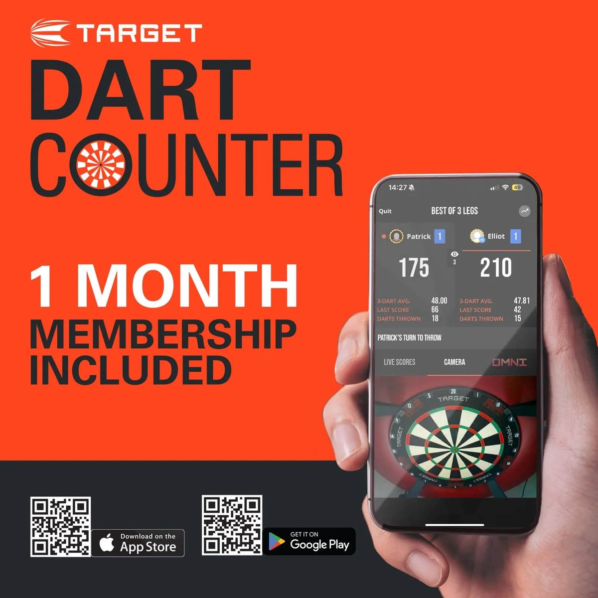 Target - Rift Dartboard Set