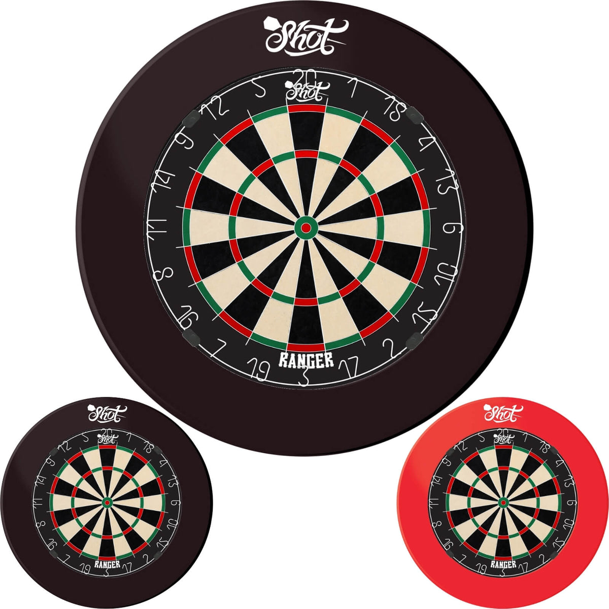 Shot - Bandit Gen 4 Dartboard & Surround Bundle -