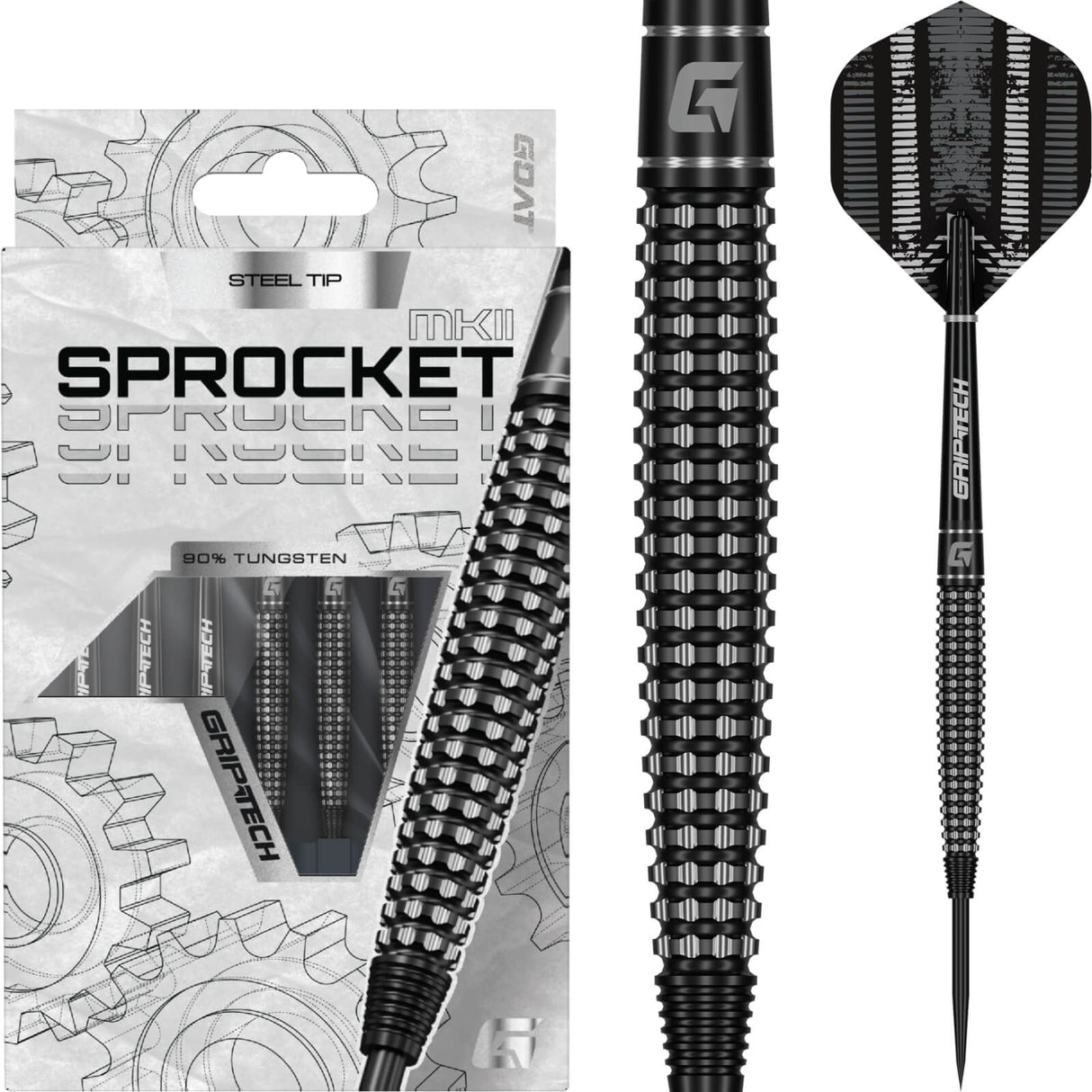 GOAT - Sprocket MKII Darts - 90% Tungsten - 21g 23g 25g 27g -
